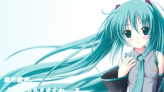 Vocaloid hatsune miku twintails