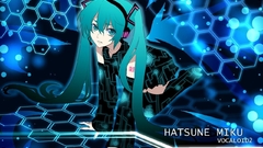 Vocaloid hatsune miku twintails