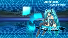 Vocaloid hatsune miku twintails