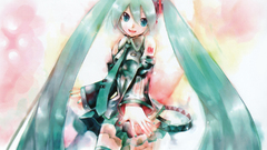 Vocaloid hatsune miku twintails
