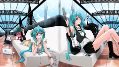 Vocaloid hatsune miku twintails