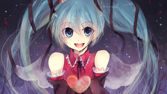 Vocaloid hatsune miku twintails