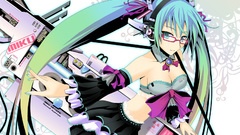 Vocaloid hatsune miku twintails