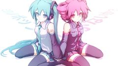 Vocaloid hatsune miku twintails