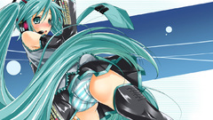 Vocaloid hatsune miku twintails