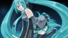 Vocaloid hatsune miku twintails