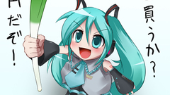 Vocaloid hatsune miku twintails