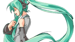 Vocaloid hatsune miku twintails