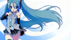Vocaloid hatsune miku twintails
