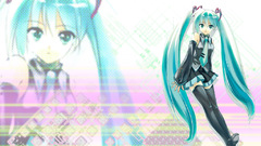 Vocaloid hatsune miku twintails