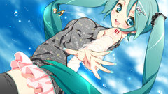 Vocaloid hatsune miku twintails