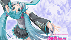 Vocaloid hatsune miku twintails