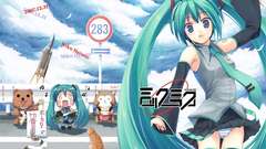 Vocaloid hatsune miku twintails