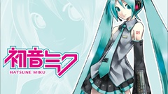 Vocaloid hatsune miku twintails