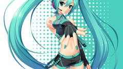 Vocaloid hatsune miku twintails