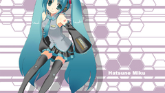 Vocaloid hatsune miku twintails