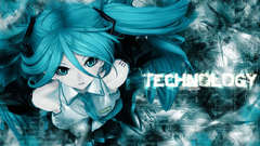 Vocaloid hatsune miku twintails