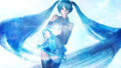 Vocaloid hatsune miku twintails
