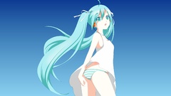 Vocaloid hatsune miku twintails