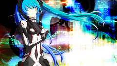 Vocaloid hatsune miku twintails