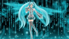 Vocaloid hatsune miku twintails
