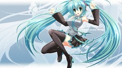 Vocaloid hatsune miku twintails