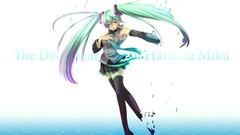 Vocaloid hatsune miku twintails