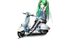 Vocaloid hatsune miku twintails