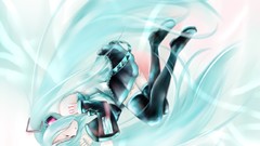 Vocaloid hatsune miku twintails