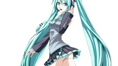 Vocaloid hatsune miku twintails
