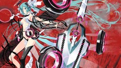 Vocaloid hatsune miku twintails