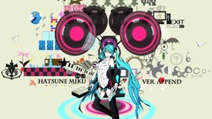 Vocaloid hatsune miku twintails
