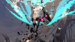 Vocaloid hatsune miku twintails