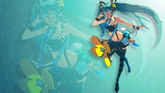 Vocaloid hatsune miku twintails