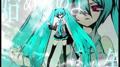Vocaloid hatsune miku twintails