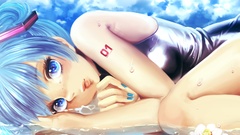 Vocaloid hatsune miku twintails