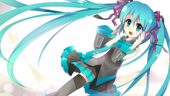 Vocaloid hatsune miku twintails