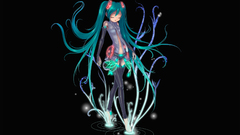 Vocaloid hatsune miku twintails