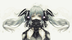 Vocaloid hatsune miku twintails