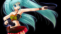 Vocaloid hatsune miku twintails