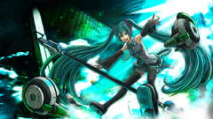 Vocaloid hatsune miku twintails