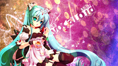 Vocaloid hatsune miku twintails