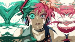 Vocaloid hatsune miku twintails