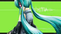 Vocaloid hatsune miku twintails