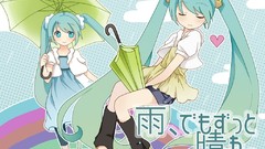 Vocaloid hatsune miku Umbrellas