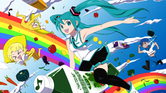 Vocaloid hatsune miku vegetable