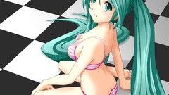 Vocaloid hatsune miku woman