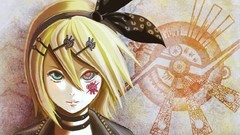 Vocaloid heterochromia kagamine rin