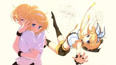 Vocaloid kagamine len kagamine rin falling down