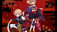 Vocaloid kagamine len kagamine rin Japanese clothes